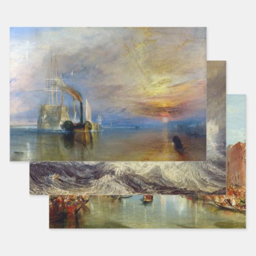 William Turner _ Masterpieces Selection Wrapping Paper Sheets