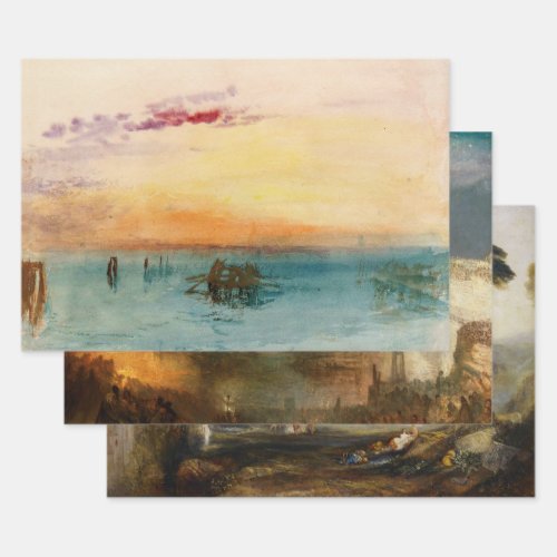 William Turner _ Masterpieces Selection Wrapping Paper Sheets