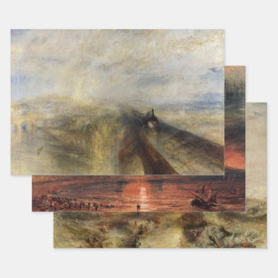 William Turner - Masterpieces Selection Wrapping Paper Sheets
