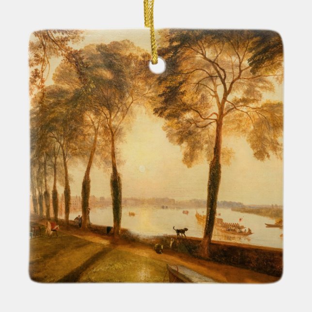 William Turner - Mortlake Terrace Ceramic Ornament (Front)