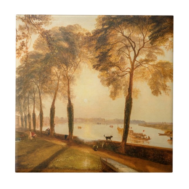William Turner - Mortlake Terrace Ceramic Tile (Front)