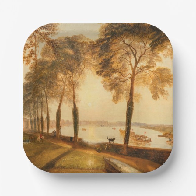 William Turner - Mortlake Terrace Paper Plates (Front)
