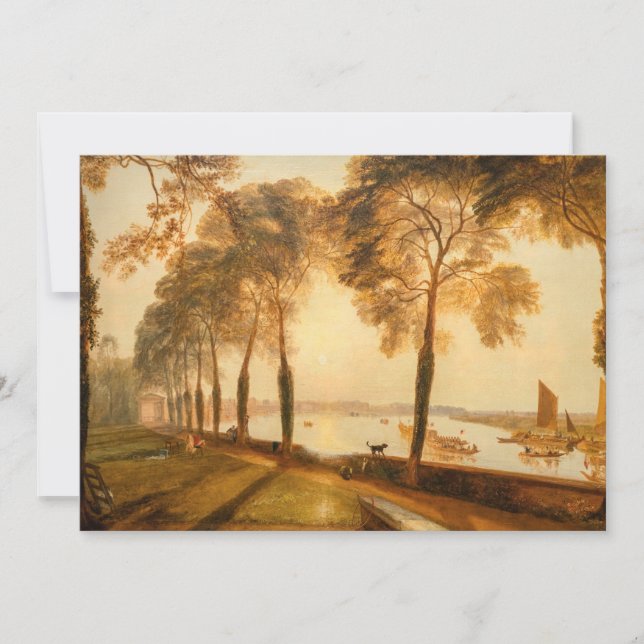 William Turner - Mortlake Terrace Thank You Card (Front)