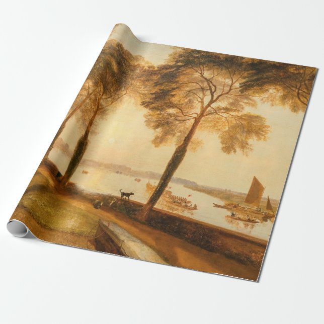William Turner - Mortlake Terrace Wrapping Paper (Unrolled)