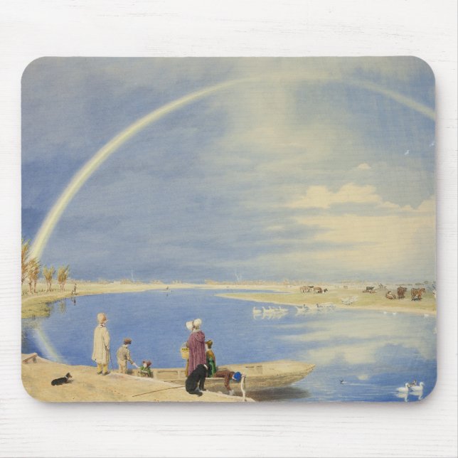 William Turner of Oxford - An April Shower Mouse Pad (Front)