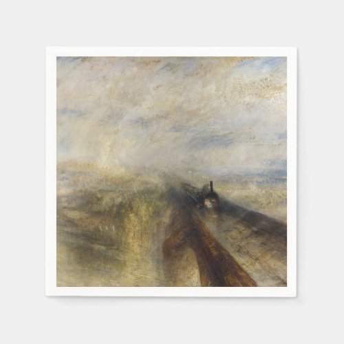 William Turner _ Rain Steam and Speed Napkins