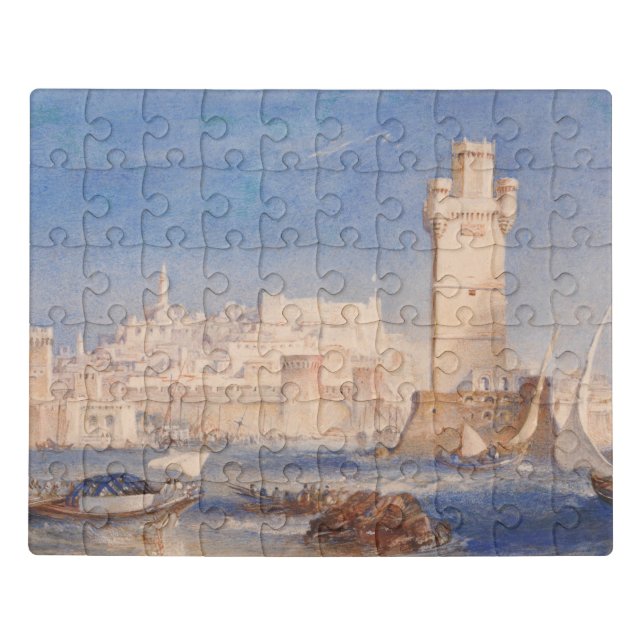 William Turner Rhodes Jigsaw Puzzle (Puzzle Horizontal)