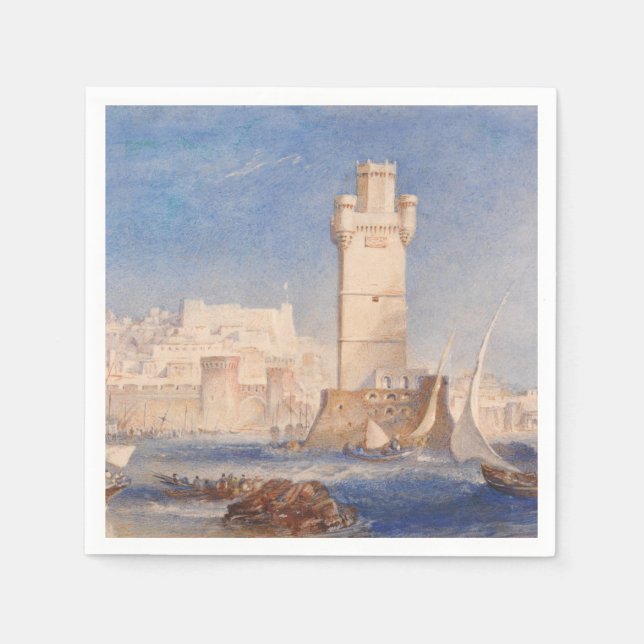 William Turner Rhodes Napkins (Front)