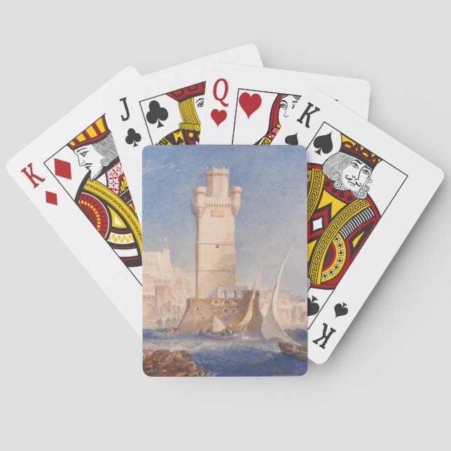 William Turner Rhodes Poker Cards (Back)