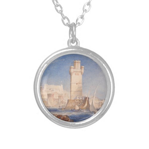 William Turner Rhodes Silver Plated Necklace