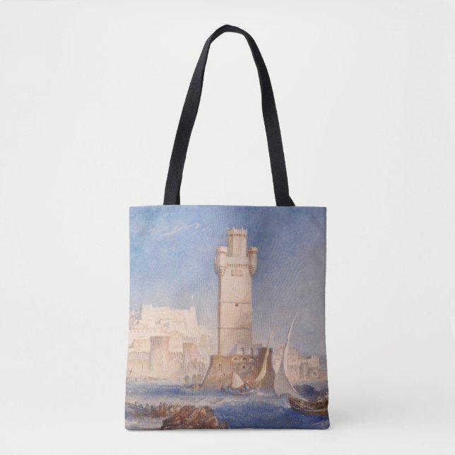 William Turner Rhodes Tote Bag (Front)