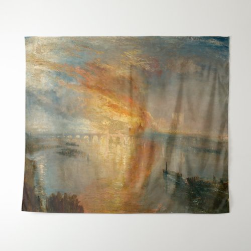 William Turner _ The Burning of the Parliament Tapestry