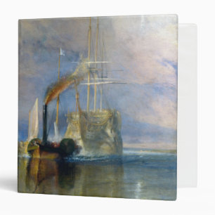 William Turner - The Fighting Temeraire 3 Ring Binder