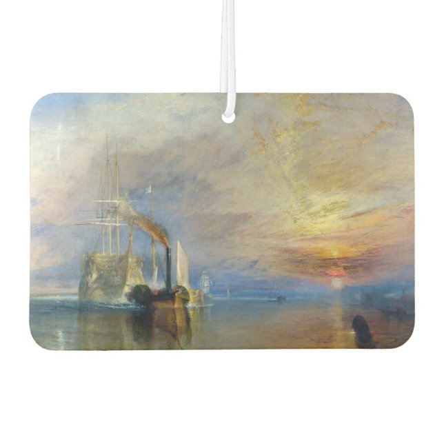 William Turner - The Fighting Temeraire Air Freshener (Front)