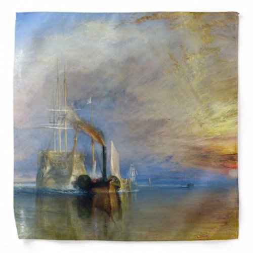 William Turner _ The Fighting Temeraire Bandana