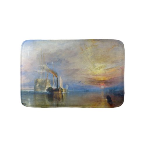 William Turner _ The Fighting Temeraire Bath Mat