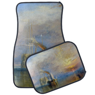 William Turner - The Fighting Temeraire Car Floor Mat