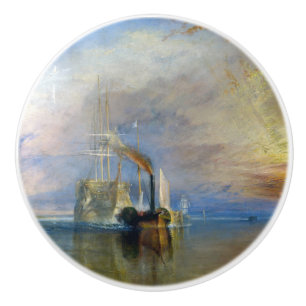 William Turner - The Fighting Temeraire Ceramic Knob