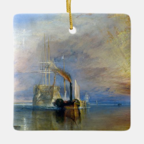 William Turner _ The Fighting Temeraire Ceramic Ornament