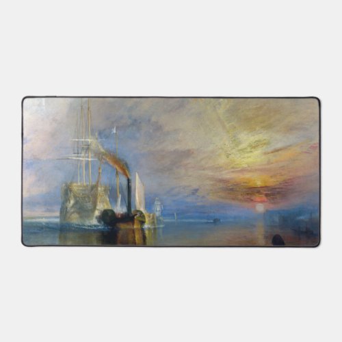 William Turner _ The Fighting Temeraire Desk Mat