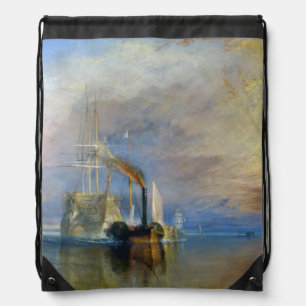 William Turner - The Fighting Temeraire Drawstring Bag