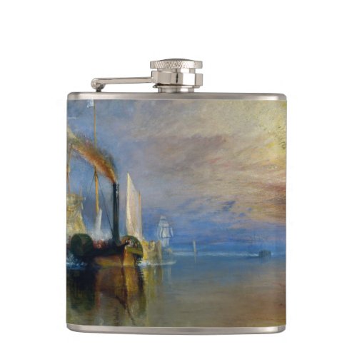 William Turner _ The Fighting Temeraire Flask