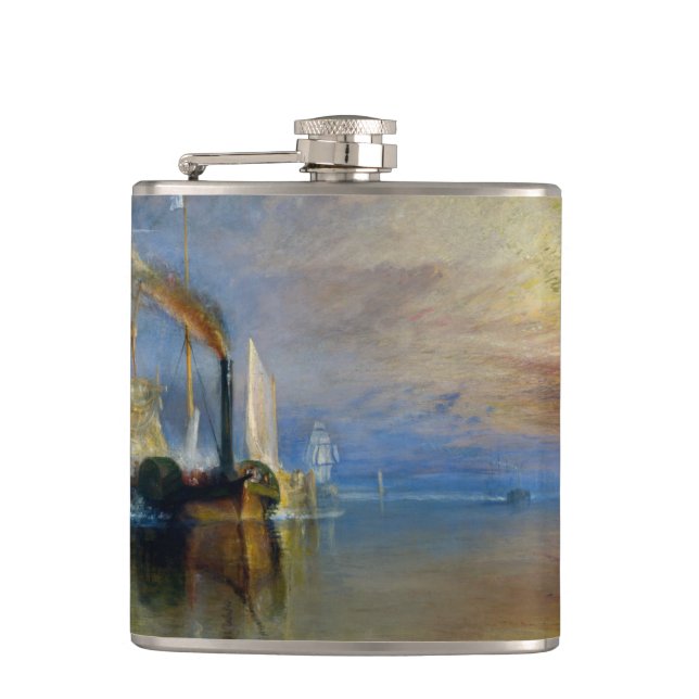 William Turner - The Fighting Temeraire Flask (Front)