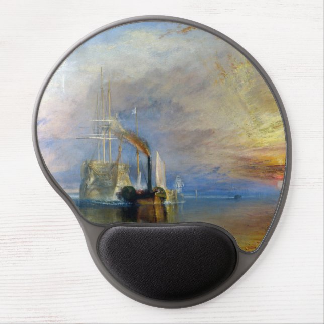 William Turner - The Fighting Temeraire Gel Mouse Pad (Front)