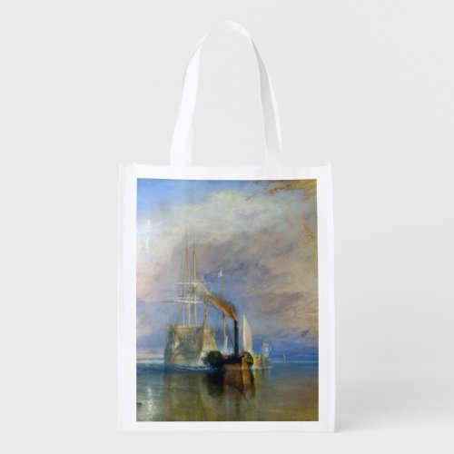 William Turner _ The Fighting Temeraire Grocery Bag