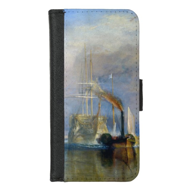 William Turner - The Fighting Temeraire iPhone Wallet Case (Front)