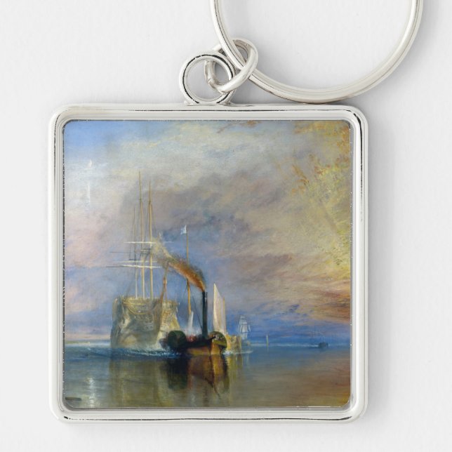 William Turner - The Fighting Temeraire Keychain (Front)