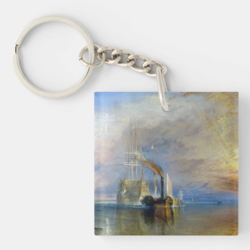 William Turner _ The Fighting Temeraire Keychain