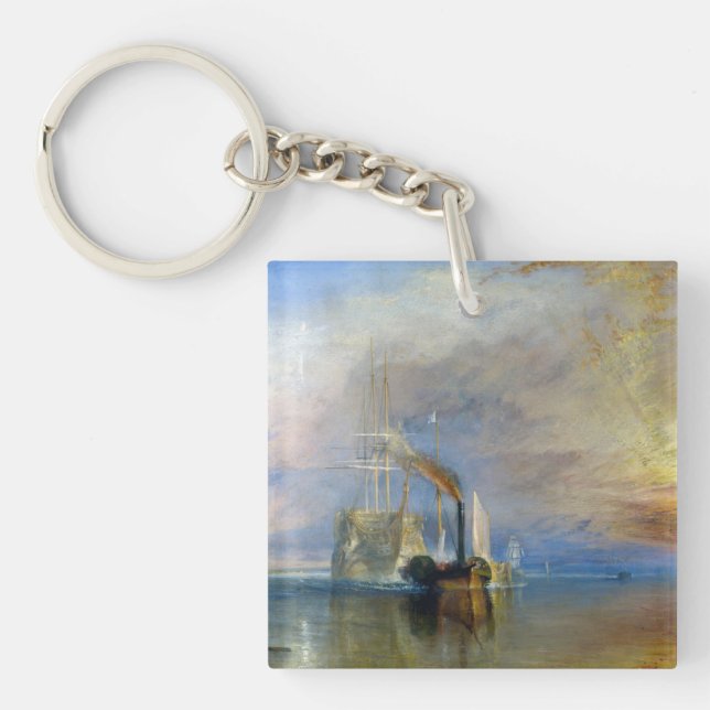 William Turner - The Fighting Temeraire Keychain (Front)