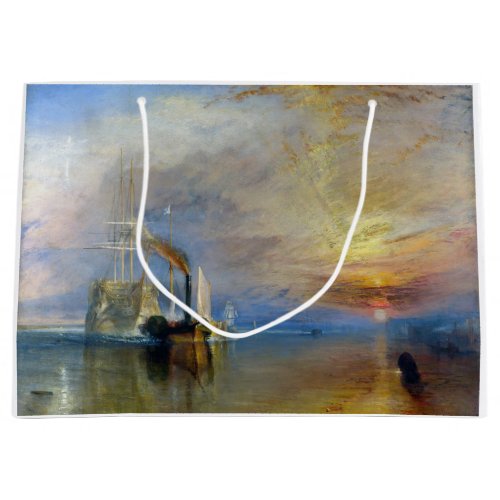 William Turner _ The Fighting Temeraire Large Gift Bag