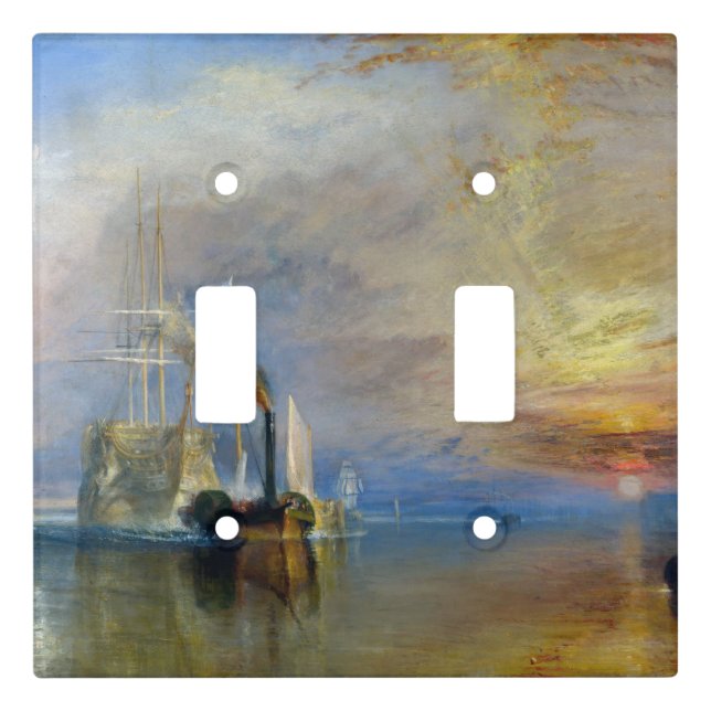 William Turner - The Fighting Temeraire Light Switch Cover (Front)