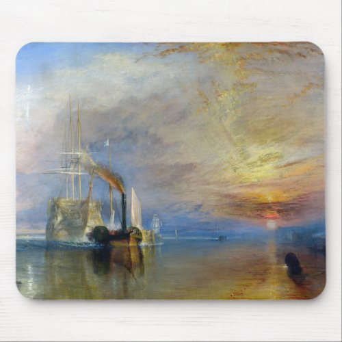 William Turner _ The Fighting Temeraire Mouse Pad