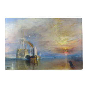 William Turner - The Fighting Temeraire Placemat