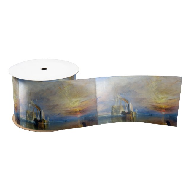 William Turner - The Fighting Temeraire Satin Ribbon (Spool)