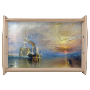 William Turner - The Fighting Temeraire Serving Tray