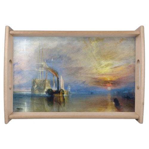 William Turner _ The Fighting Temeraire Serving Tray