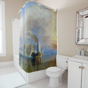 William Turner - The Fighting Temeraire Shower Curtain