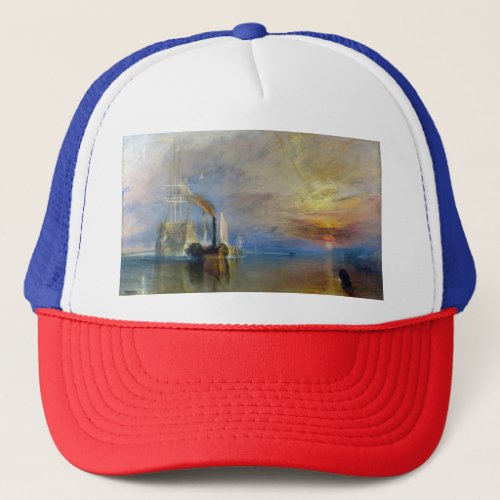 William Turner _ The Fighting Temeraire Trucker Hat