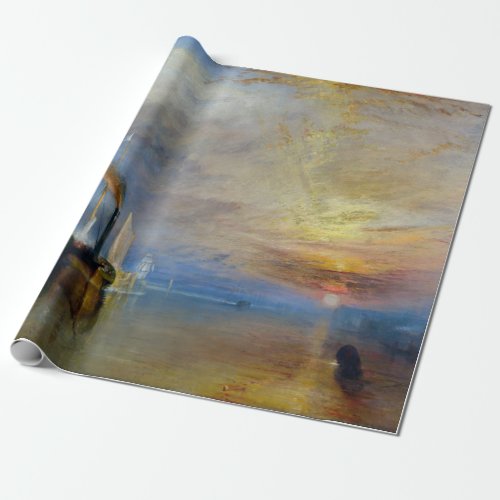 William Turner _ The Fighting Temeraire Wrapping Paper