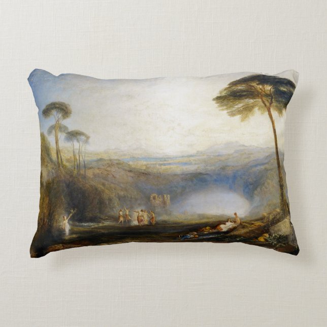 William Turner - The Golden Bough Accent Pillow (Front)