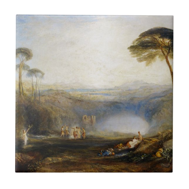 William Turner - The Golden Bough Ceramic Tile (Front)