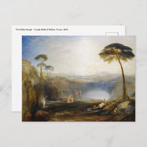 William Turner _ The Golden Bough Postcard