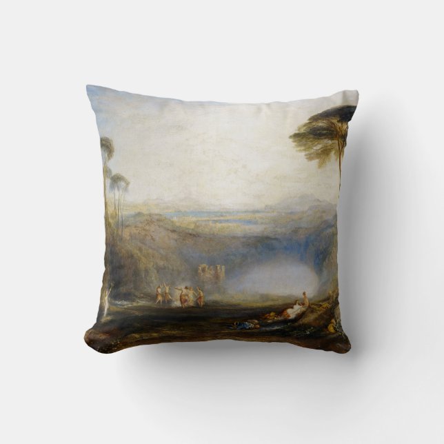 William Turner - The Golden Bough Throw Pillow (Front)