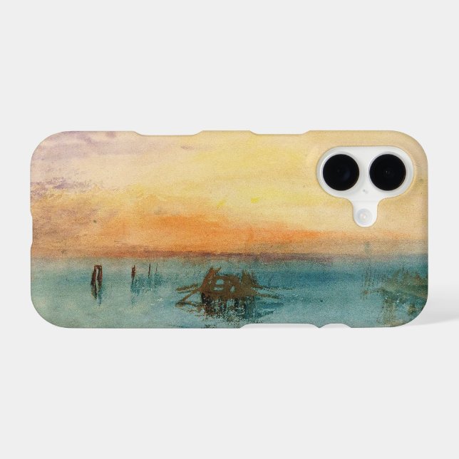 William Turner - The Lagoon near Venice at Sunset Case-Mate iPhone Case (Back (Horizontal))