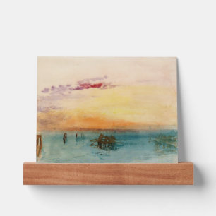 William Turner - The Lagoon near Venice at Sunset Picture Ledge