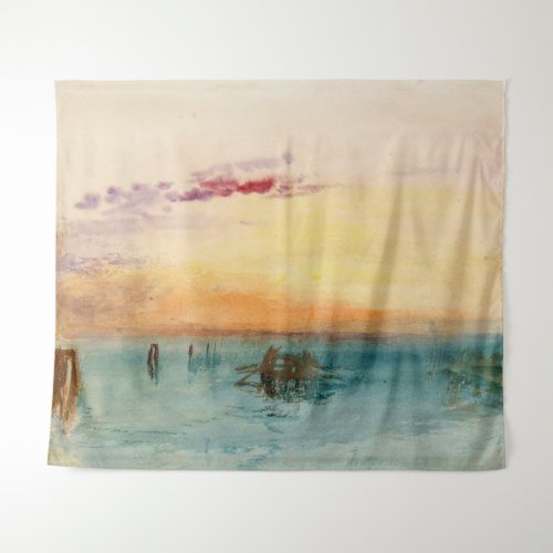 William Turner _ The Lagoon near Venice at Sunset Tapestry